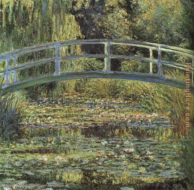 Monet The Waterlily Pond painting - Claude Monet Monet The Waterlily Pond art painting